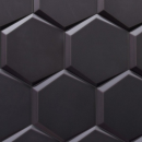 Decus Hexagon Cuna Grafito Mate 17x15
