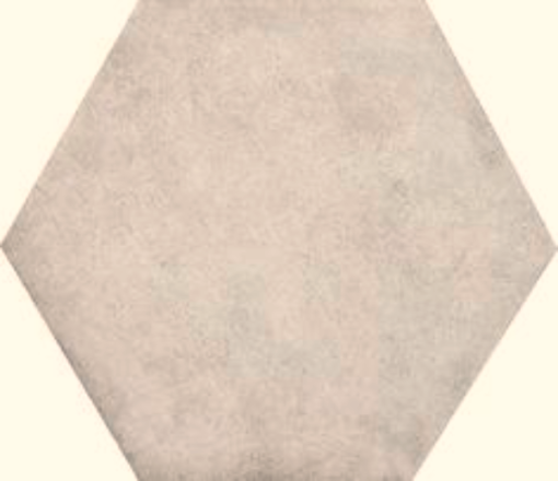 Decus Hexagon Portland Crema Mate 14x16