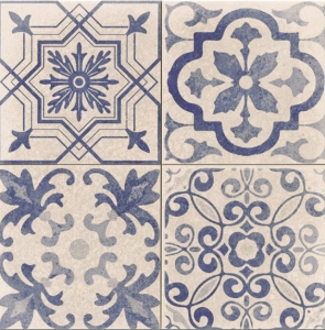 Realonda Skyros Deco Blanco 44x44 płytka gresowa