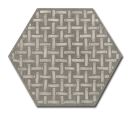 Vives Hexágono Igneus Cemento 23x26,6