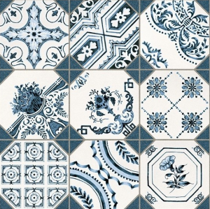 Vives Retiro 31,6x31,6 płytka podłogowa patchwork