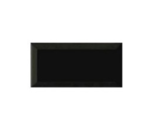 Ribesalbes Ceramica Bisel Negro Brillo 7,5x15 płytka ścienna