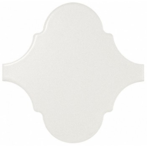 Equipe Scale Alhambra White Matt 12x12 płytka ścienna arabeska