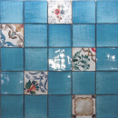 Decus Antic Blue Emerald 15x15