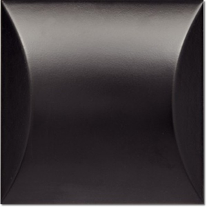 Decus Bent Negro Mate 15x15 płytka ścienna