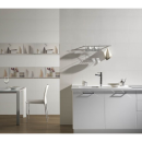 Saloni Lumina Blanco Mate 30x90