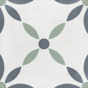 Peronda/Harmony Havana White Flower 22,3x22,3 płytka gresowa