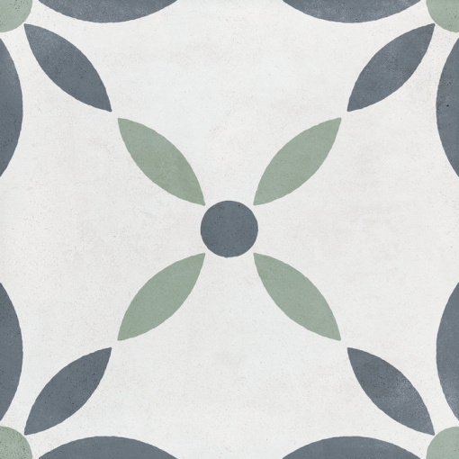 Peronda/Harmony Havana White Flower 22,3x22,3 płytka gresowa