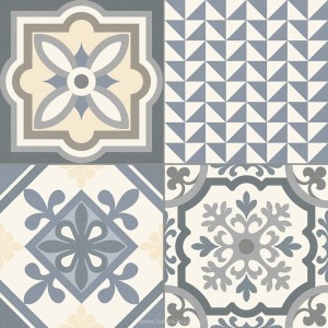 Gayafores Heritage Grey 33,15x33,15 płytki podłogowe patchwork