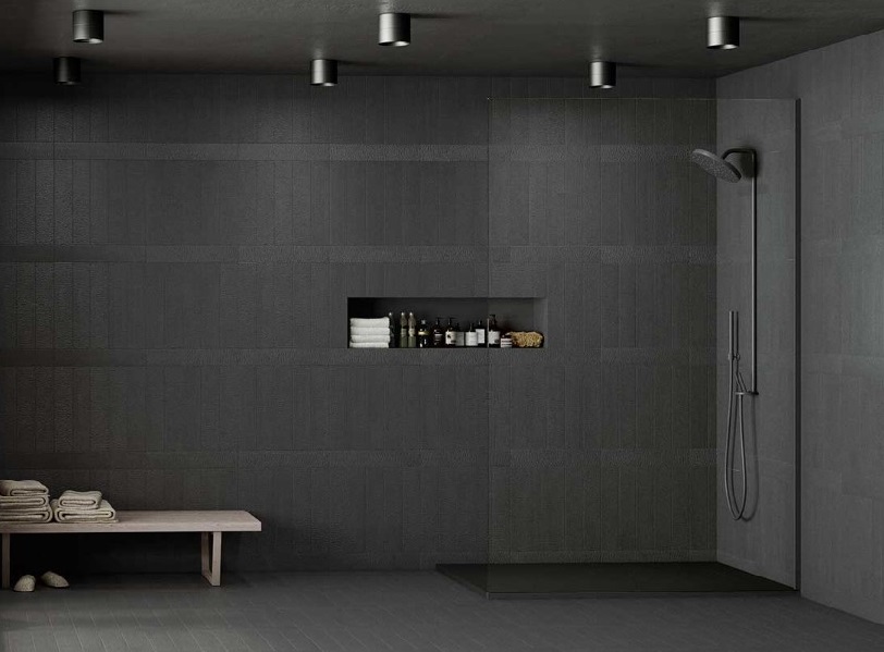 Drabinka z płytek drewnopodobnych