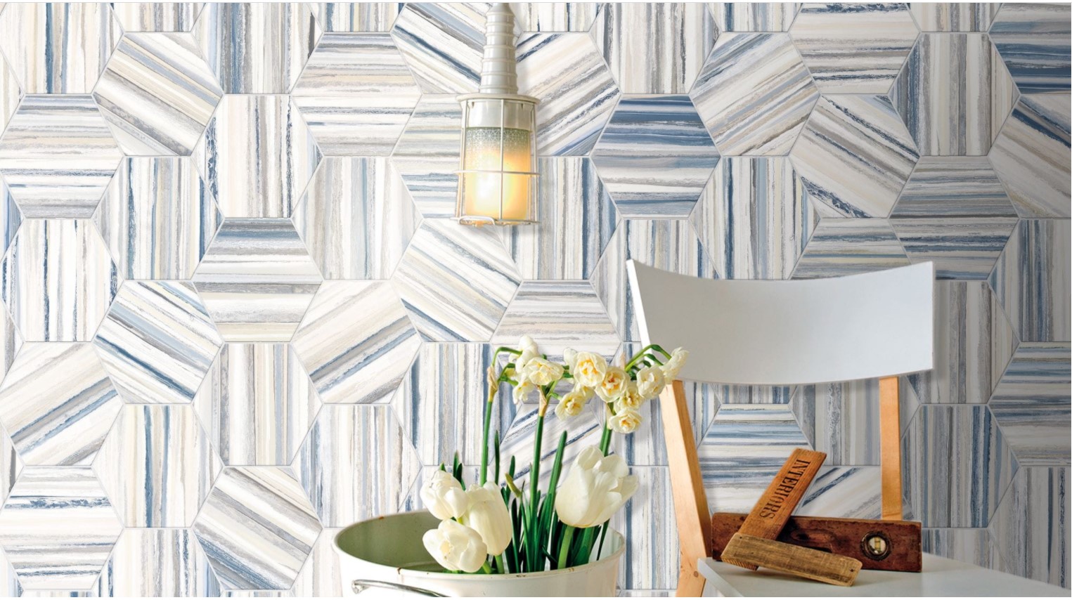 Płytki heksagonalne Vintage