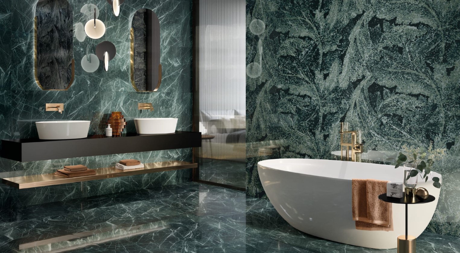 Kafle do łazienki onyksowe dla odważnych