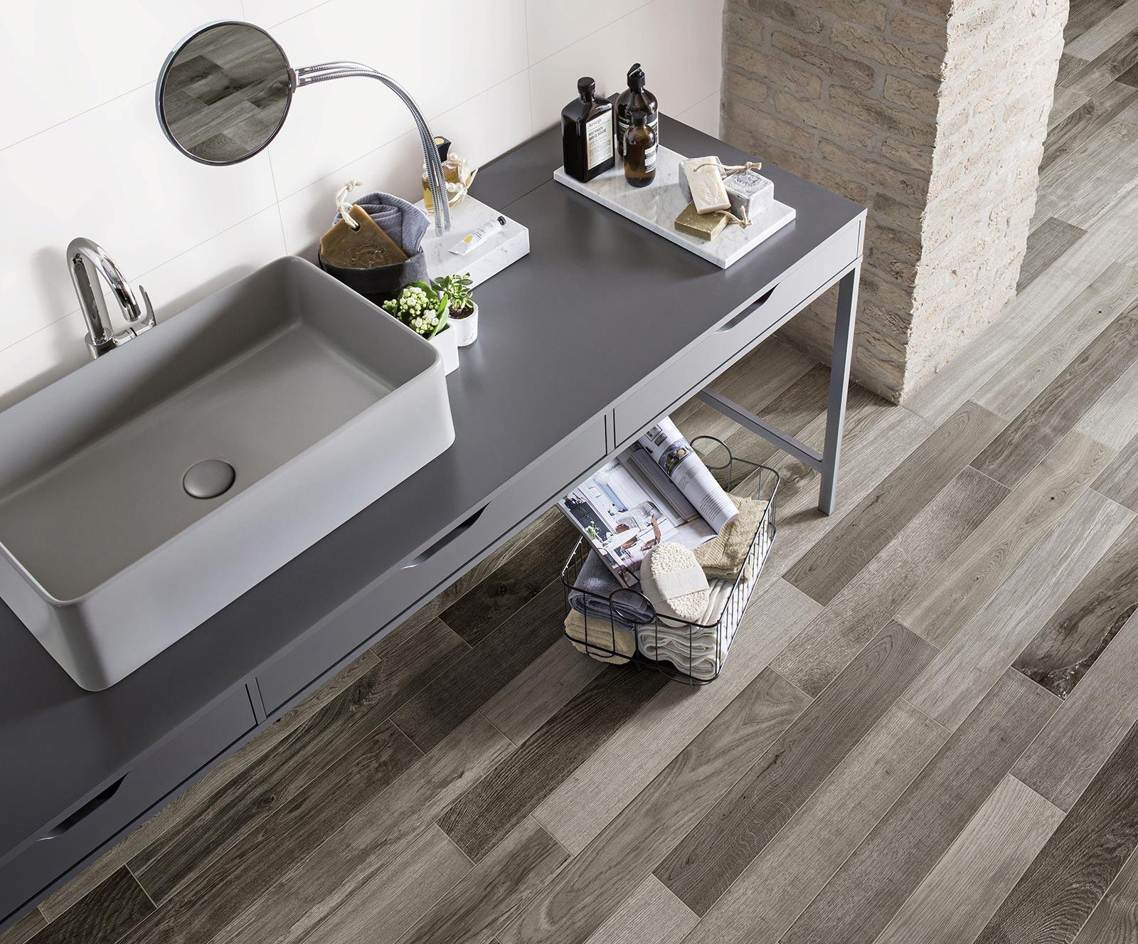 Marazzi Treverkfusion Grey podłoga