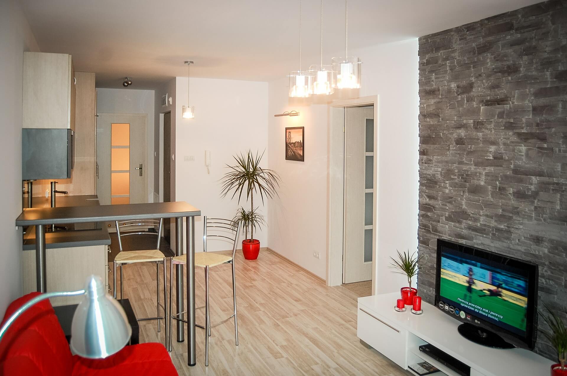 loftowy charakter w mieszkaniu