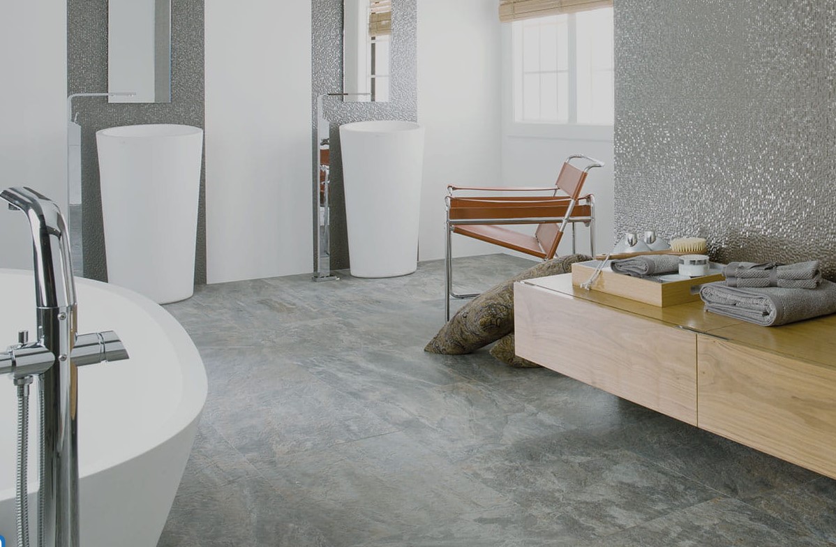 Płytki metalizowane do łazienki