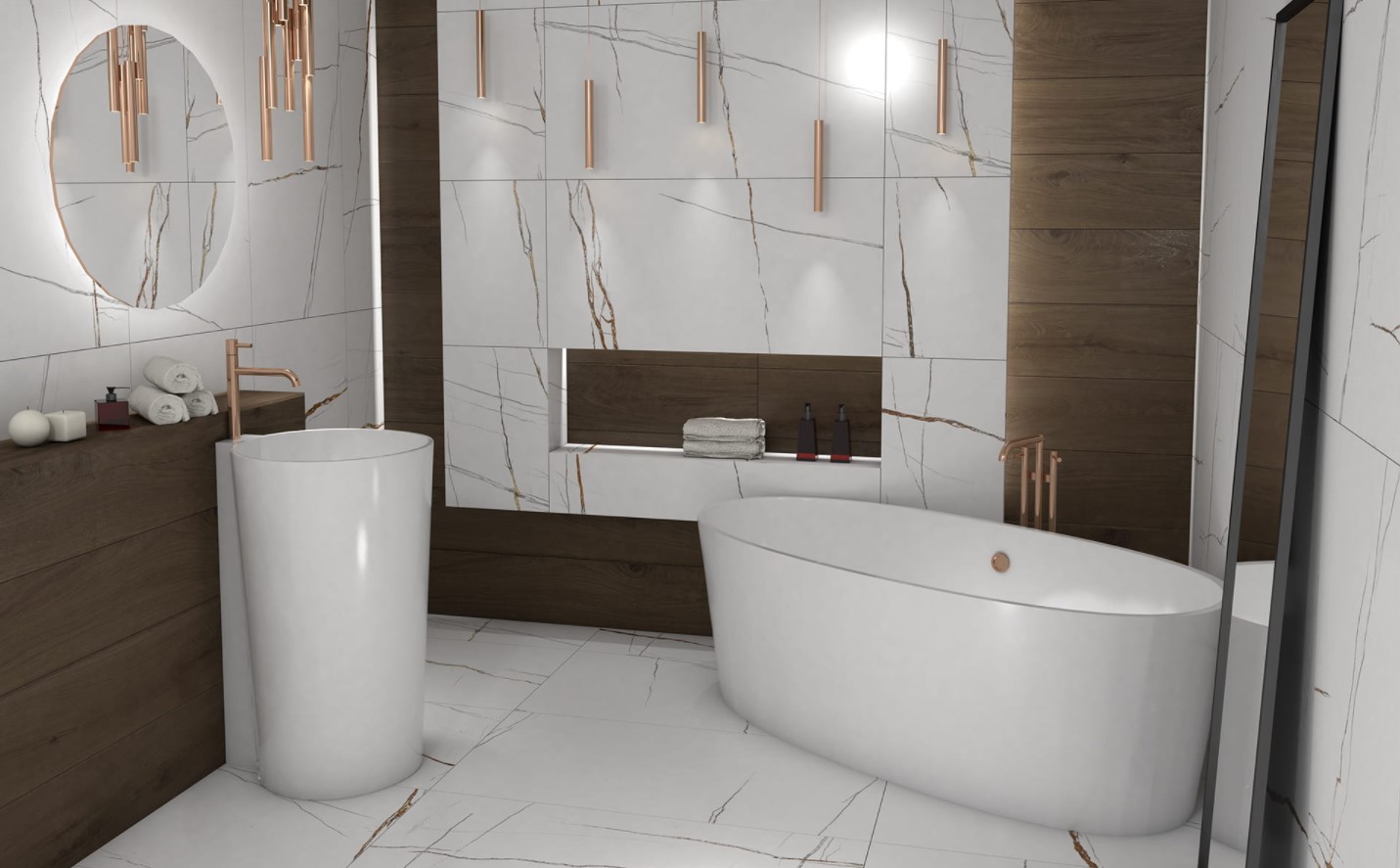 Płytki, które się nie brudzą na podłodze nie przepadają za połyskiem