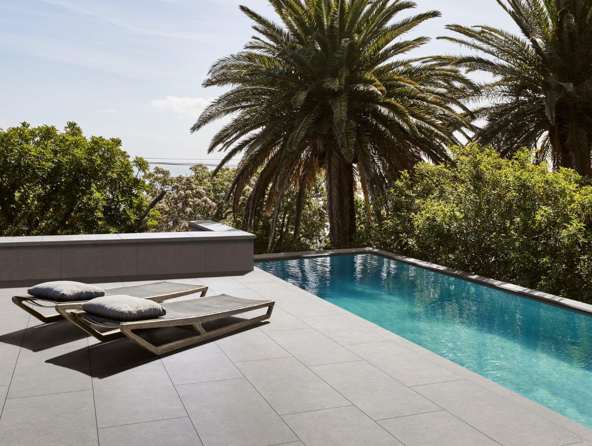 Taras w stylu minimalistycznym