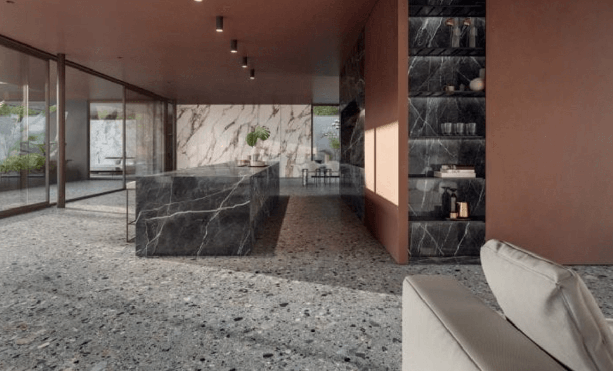 Trendy i inspiracje płytki do obudowy wyspy kuchennej