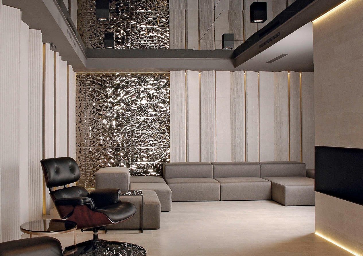 Złoto i imitacja marmuru