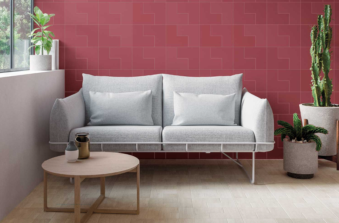 nieregularne płytki vintage