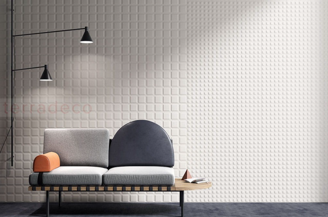 płytki geometryczne do salonu