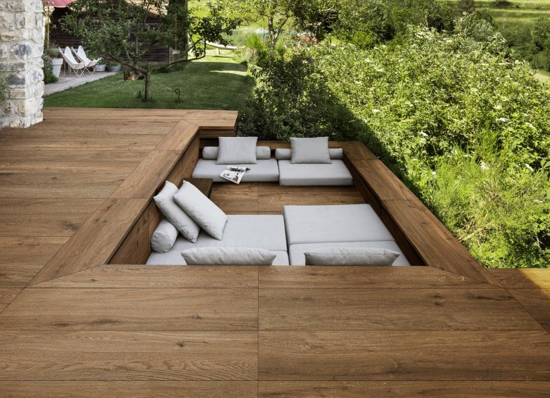 taras wentylowany imitacja drewna