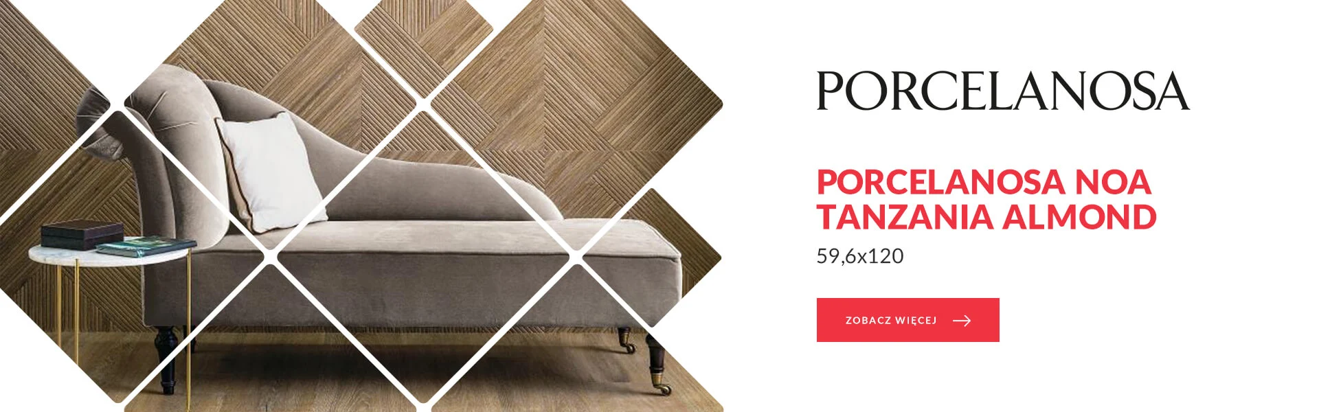 Porcelanosa Noa Tanzania Almond 59,6x120