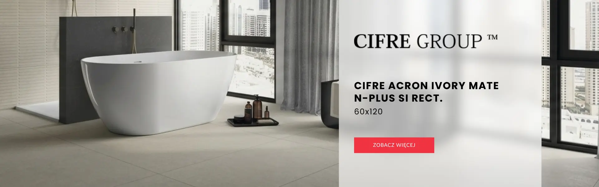 Cifre Acron Ivory Mate N-Plus Si Rect. 60x120