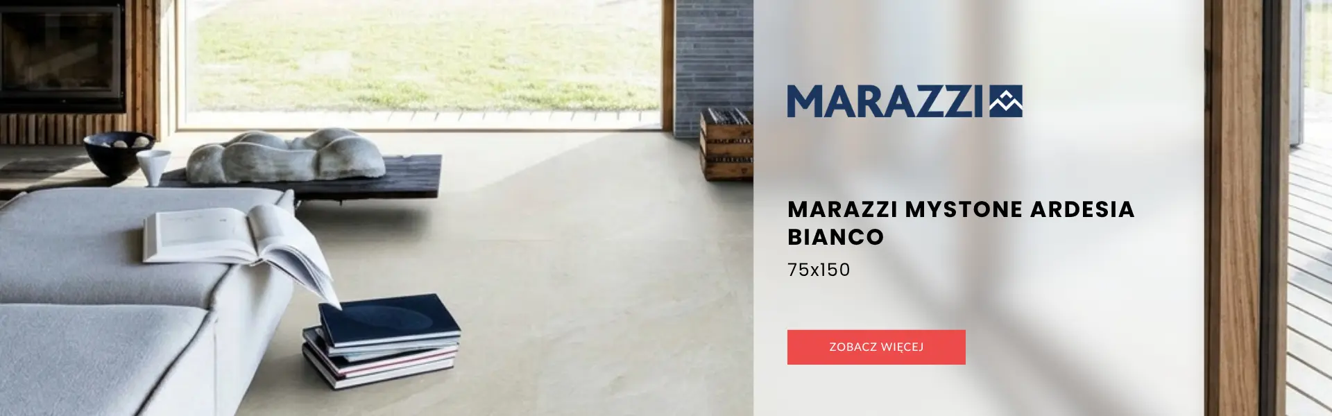 Marazzi Mystone Ardesia Bianco 75x150