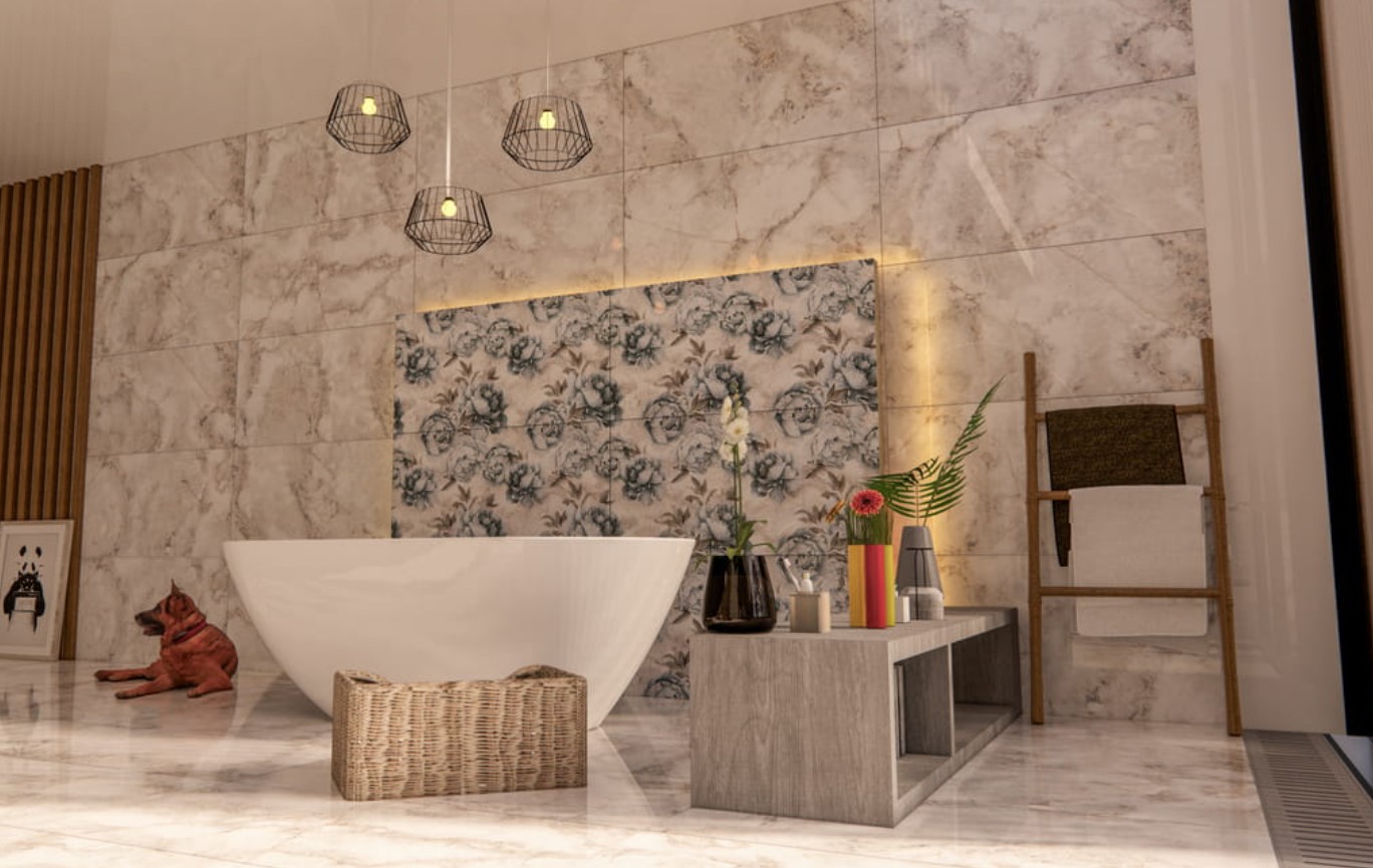 Zalety płytek imitujących marmur w porównaniu do naturalnego marmuru