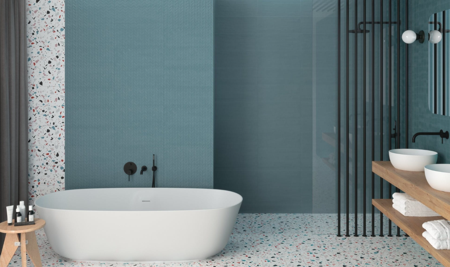 Płytki lastryko w kuchni i łazience: Inspiracje i porady