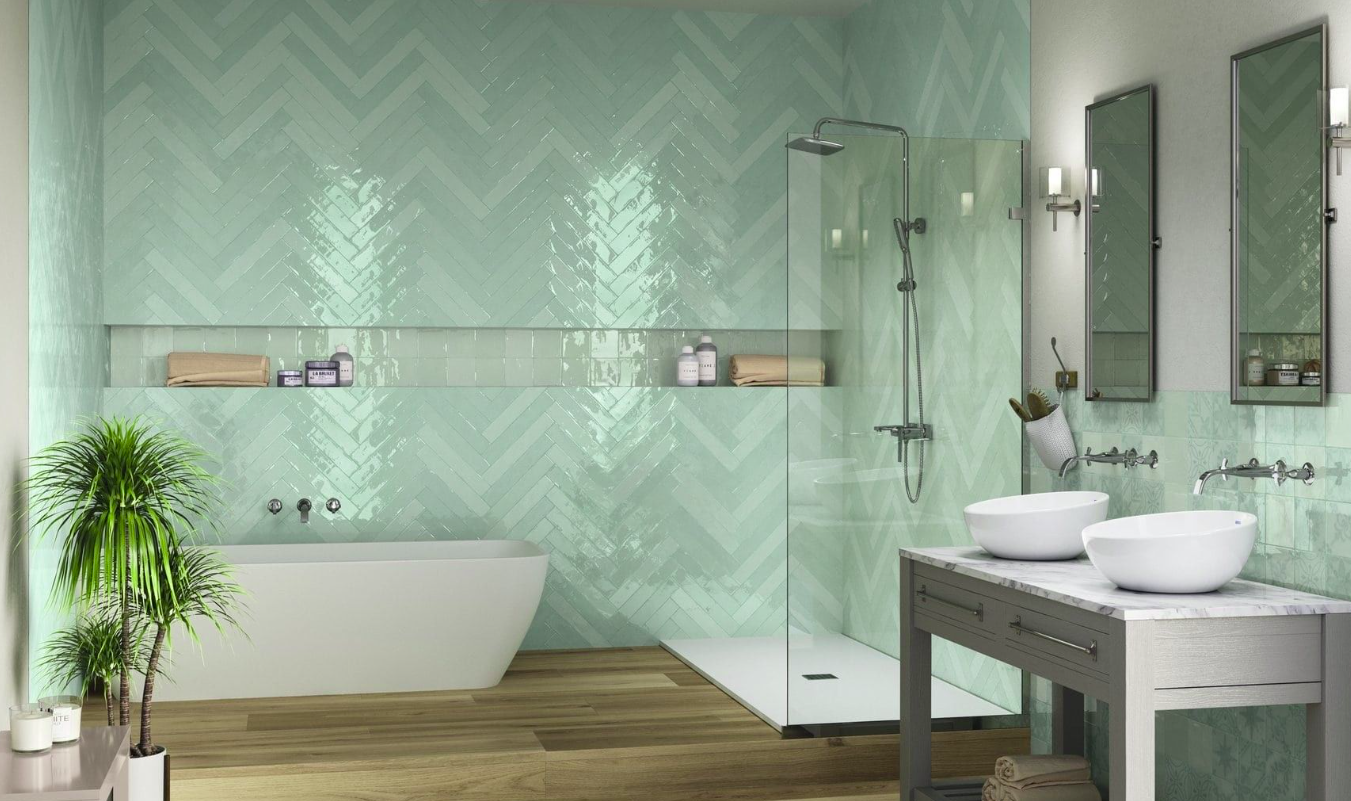 Płytki cegiełki w łazience — porady i inspiracje