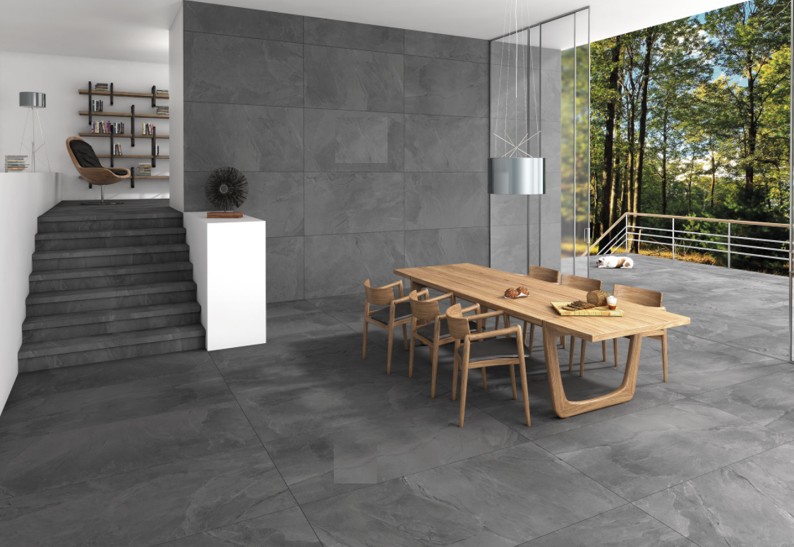 Płytki imitujące kamień nie tylko do wnętrz industrialnych