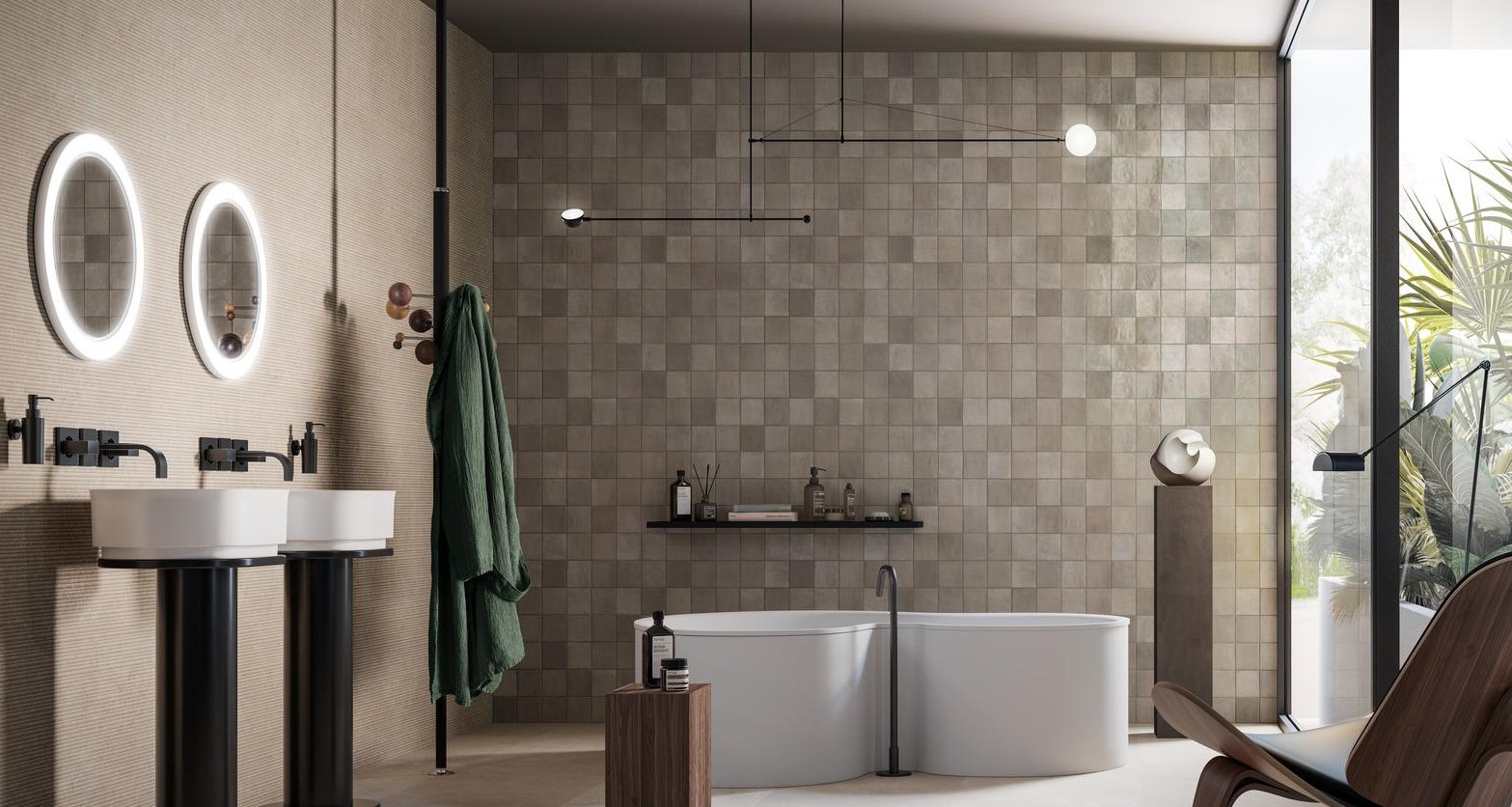 Modne płytki do łazienki - 7 inspiracji aranżacji wnętrz zgodnie z trendami