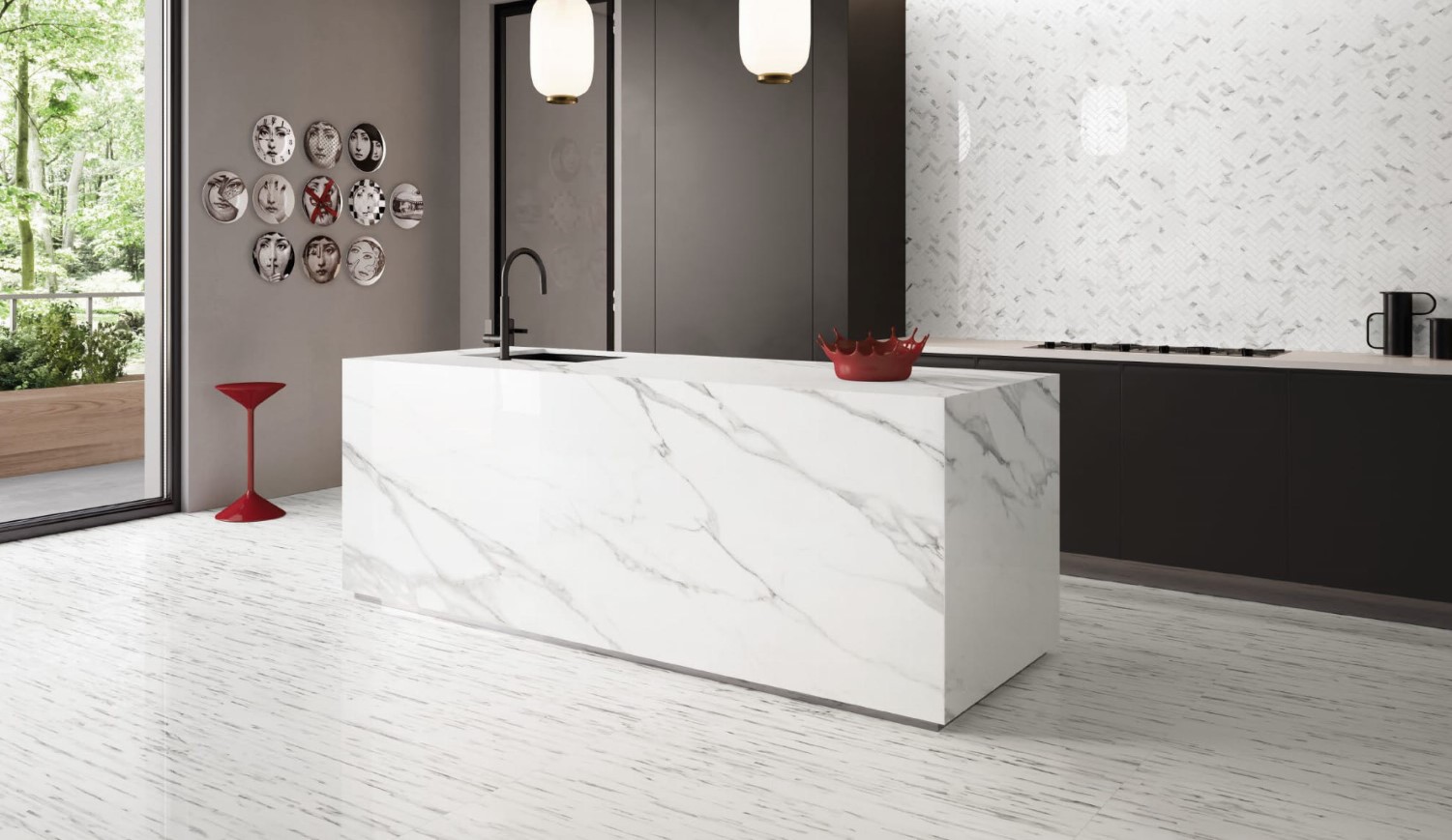 Jakie podłogowe płytki do kuchni będą najlepsze? Matowe, z połyskiem, lappato, czy satynowe